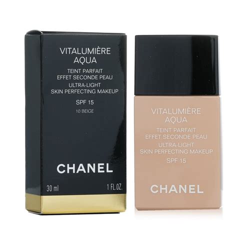 chanel vitalumiere aqua 30 beige for sale|Chanel vitalumiere liquid foundation.